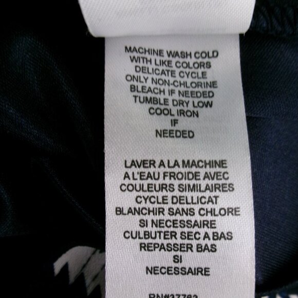 Laundry Shelli Segal Pucci Inspired Print Sheath Dress S Bright Pink Navy Blue - Picture 11 of 13